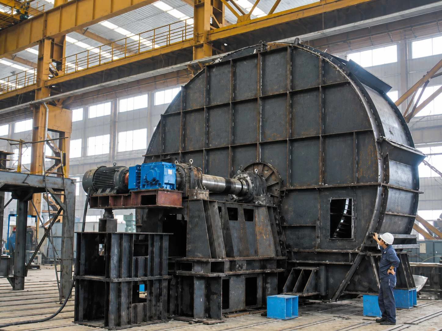 TVR/TVSU raw meal dynamic separator for a cement grinding system