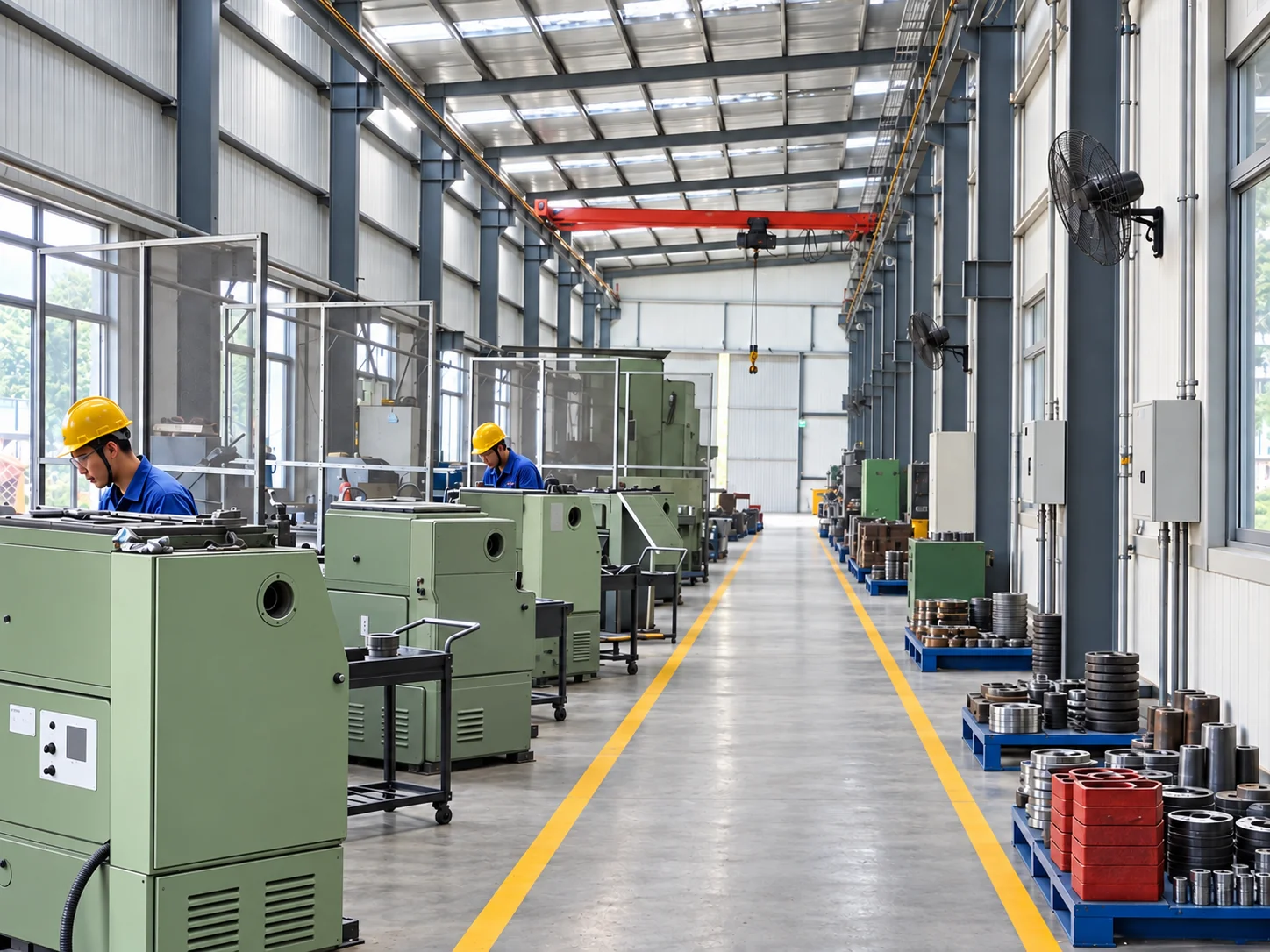 Gear processing at Changzheng