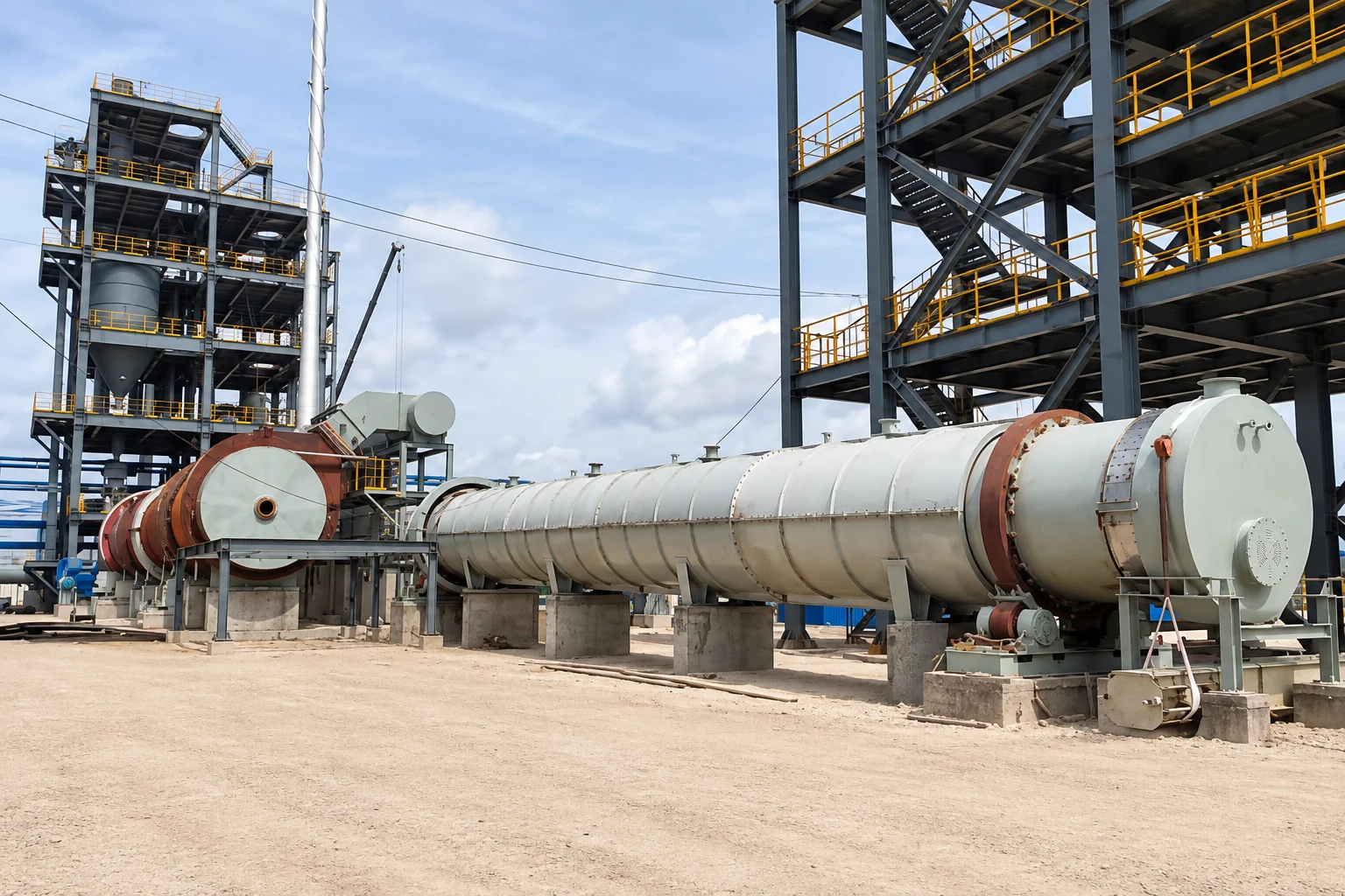 Cement cooling equipment