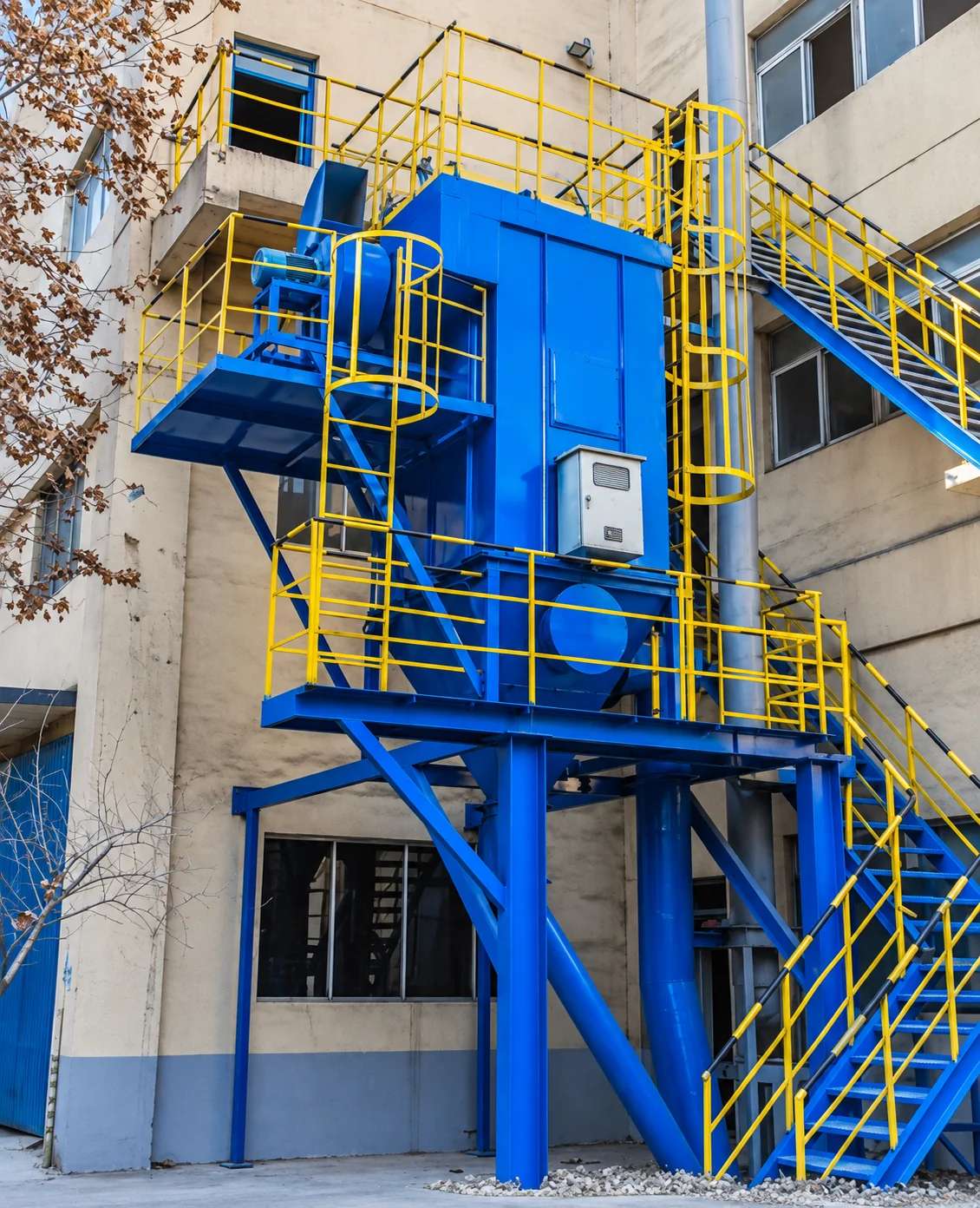 Cement dust collection equipment