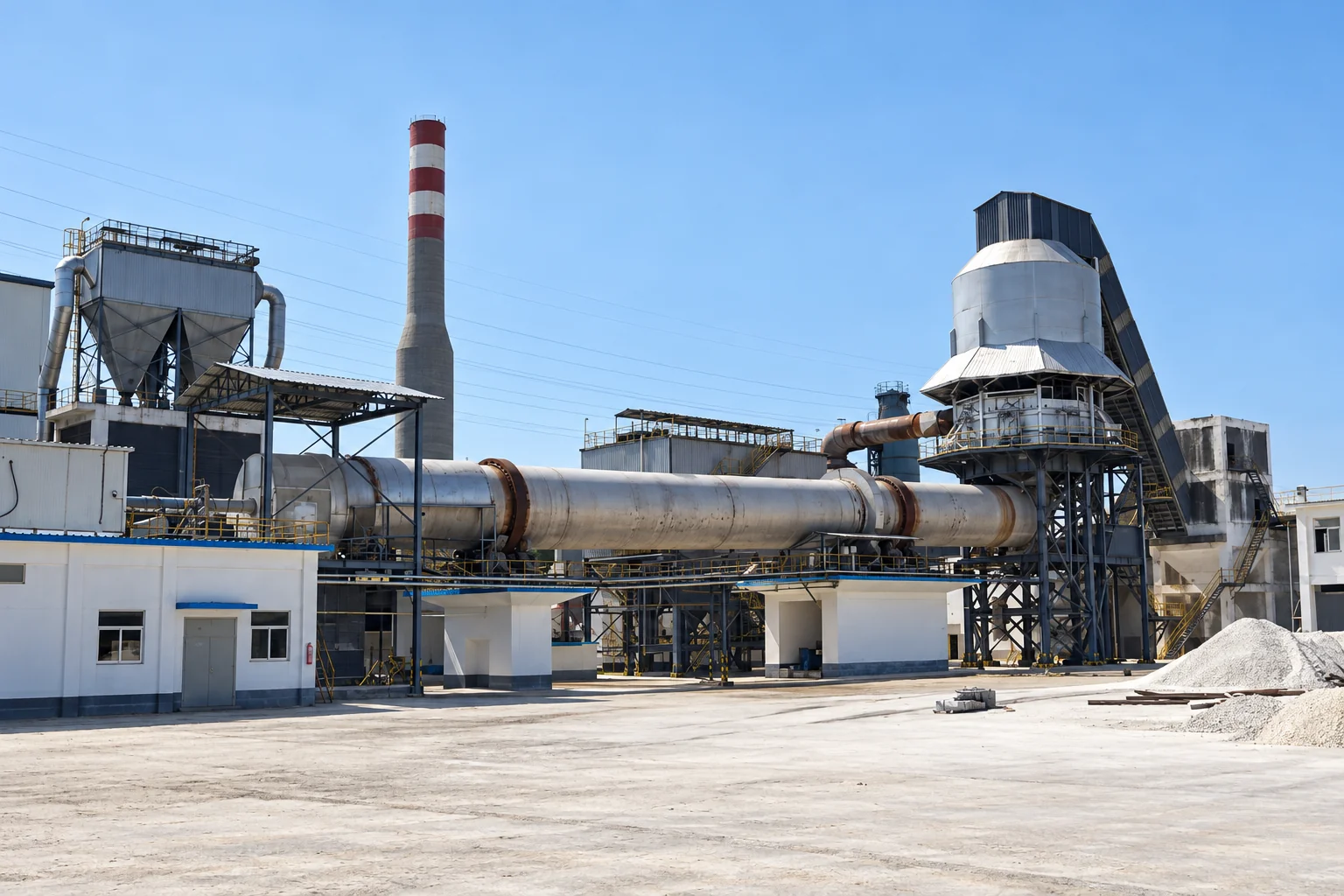 Cement raw material handling equipment