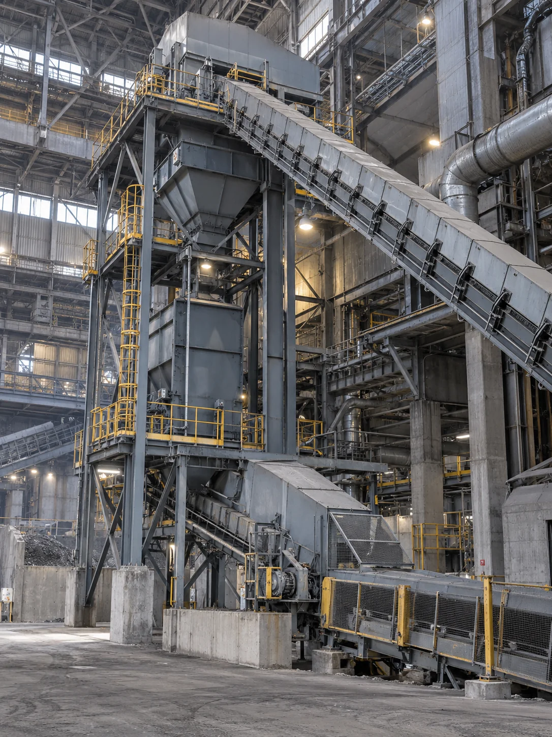 Metallurgical material handling equipment