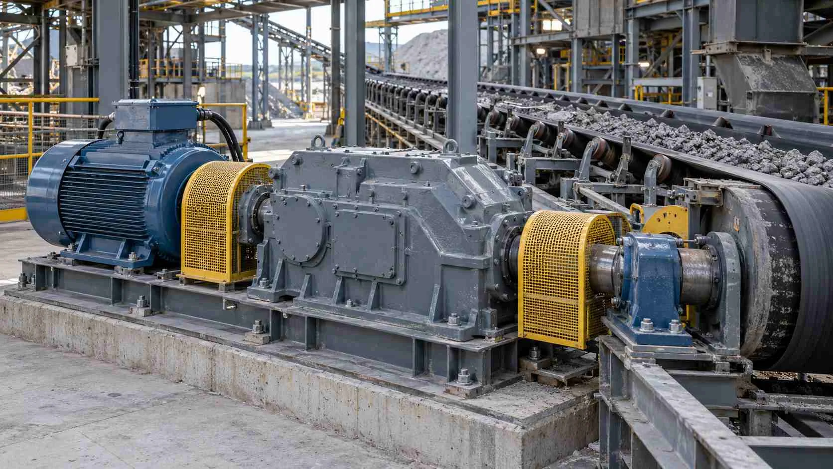 Heavy-duty industrial gearbox